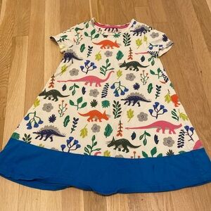 Mini Boden Dinosaur Dress Size 6-7